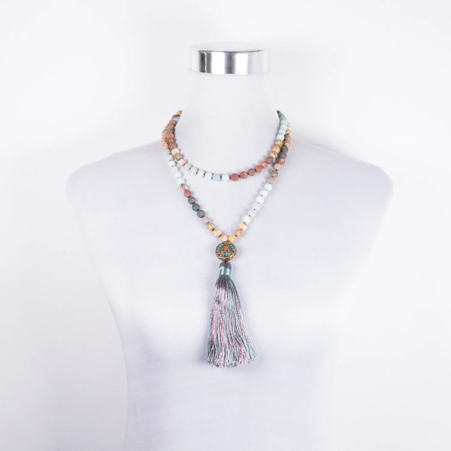 Collar de Intención en Piedras Naturales