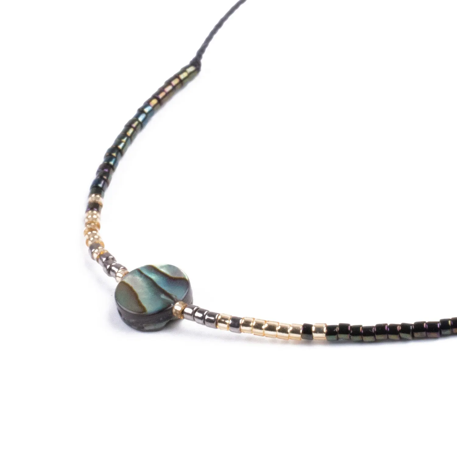 Pulsera de Nácar y Mostacillas