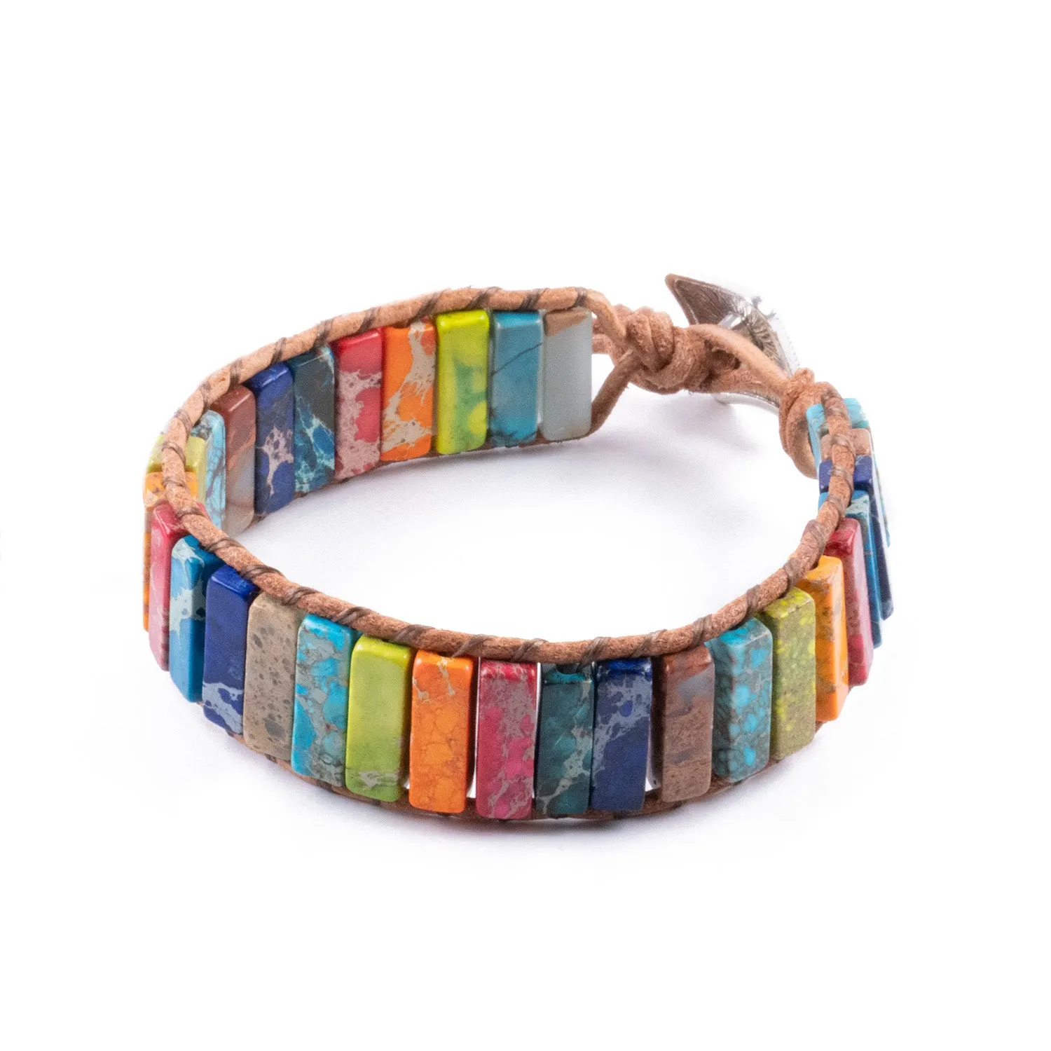 Pulsera de Jaspe Multicolor
