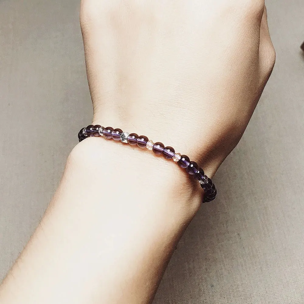 Pulsera Minimalista de Amatista